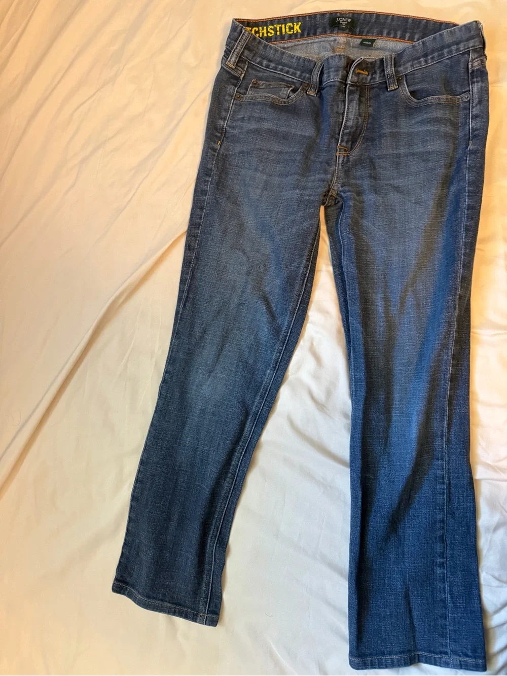 J. Crew Matchstick Straight leg Jeans